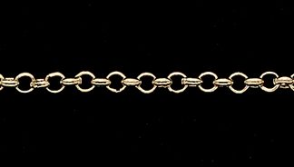 Wholesale Soldered Brass Rolo Chain