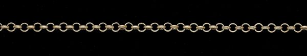 15B Wholesale Soldered Brass Rolo Chain