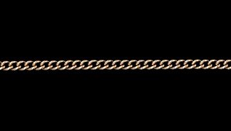 Soldered Brass Curb Chain