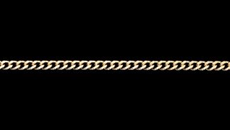 Soldered Brass Curb Chain