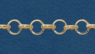 Wholesale Gold Filled Rolo Chain