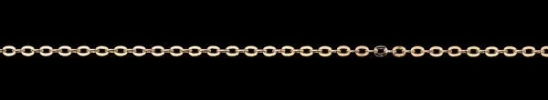 2013f Soldered Brass Cable Chain