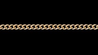 Soldered Brass Curb Chain