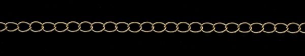 256C Wholesale Soldered Brass Curb Chain