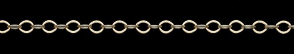 296F Wholesale Soldered Brass Cable Chain