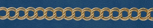 44PC Wholesale Gold Filled Parallel Curb Chain
